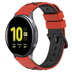 For Samsung Galaxy Watch Active2 44mm / Red+Black