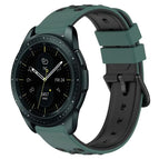 For Samsung Galaxy Watch 42mm / Olive Green+Black