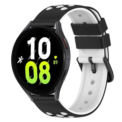 22mm Two-Tone Silicone Band for Galaxy Watch5 40/44mm