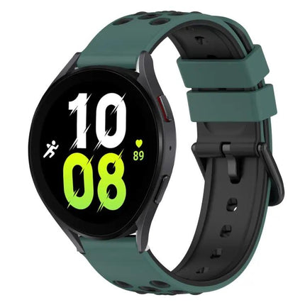 22mm Two-Tone Silicone Band for Galaxy Watch5 40/44mm
