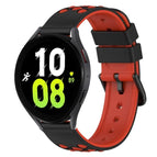 For Samsung Galaxy Watch5 40mm / Black+White