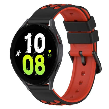 22mm Two-Tone Silicone Band for Galaxy Watch5 40/44mm