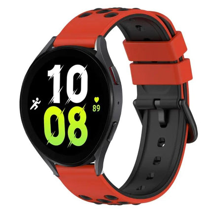 22mm Two-Tone Silicone Band for Galaxy Watch5 40/44mm