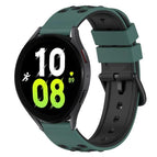 For Samsung Galaxy Watch5 Pro 45mm / Olive Green + Black