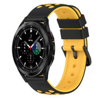 For Samsung  Galaxy Watch4 Classic 46mm / Black+Red