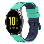 For Samsung Galaxy Watch Active2 40mm / Army Green + Black