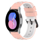 For Samsung Galaxy Watch 42mm / White+Black