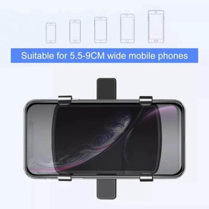 Multifunction Car Phone Holder For 3 To 7 Inch Phones - ABS padded adjustable car mount for 3–7 inch devices, hands-free navigation and video