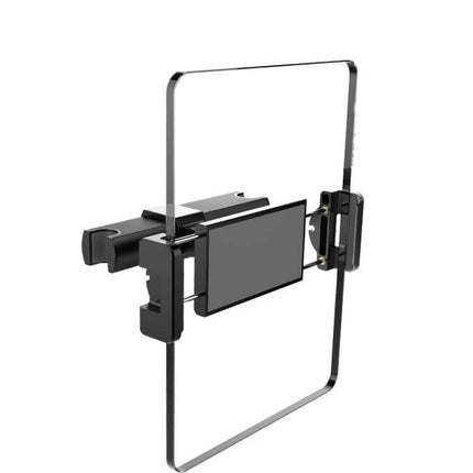 Universal Car Back Seat Tablet Mount For 4.7-9.4in Tablets - black ABS headrest tablet holder for rear-seat entertainment