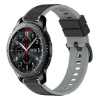For Samsung Gear S3 Frontier / Black+Grey
