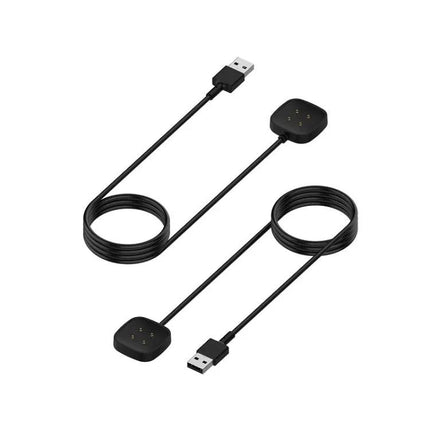 Magnetic Charging Cable For Fitbit Versa 4 1m Black