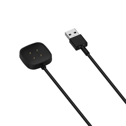 Magnetic Charging Cable For Fitbit Versa 4 1m Black