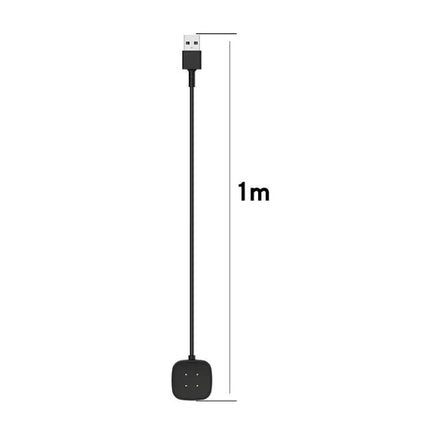 Magnetic Charging Cable For Fitbit Versa 4 1m Black