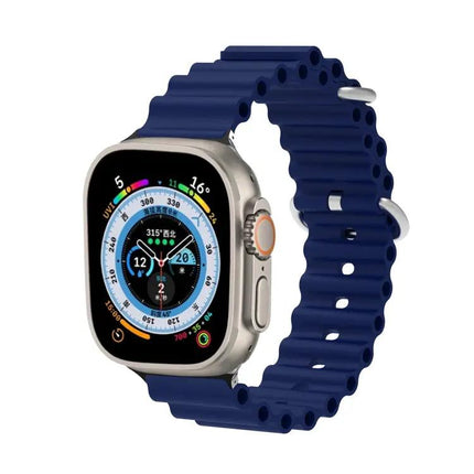 Silicone Watch Band For Apple Watch Ultra 49mm 45mm