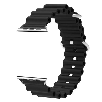 Apple Watch Silicone Band With Metal Connector 41/40/38mm