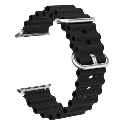 Apple Watch Silicone Band With Metal Connector 41/40/38mm