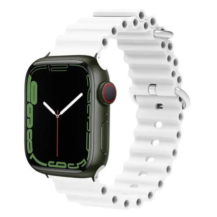 Apple Watch Silicone Band With Metal Connector 41/40/38mm