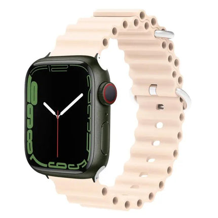 Apple Watch Silicone Band With Metal Connector 41/40/38mm