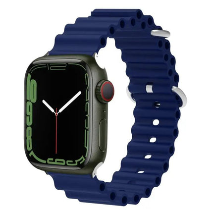 Apple Watch Silicone Band With Metal Connector 41/40/38mm