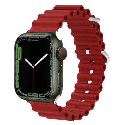 Apple Watch Silicone Band With Metal Connector 41/40/38mm