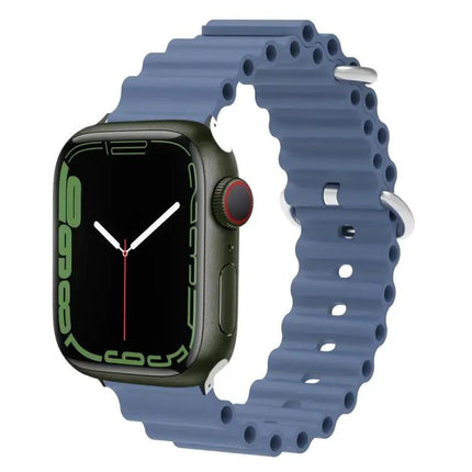 Apple Watch Silicone Band With Metal Connector 41/40/38mm