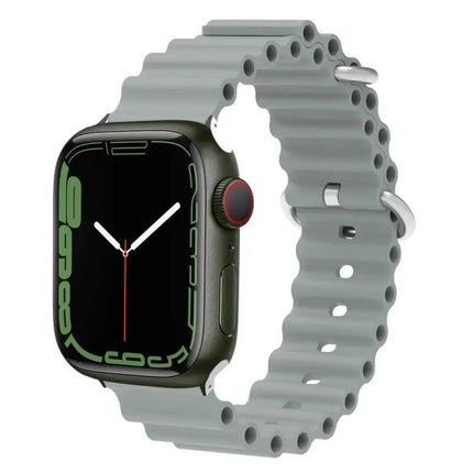 Apple Watch Silicone Band With Metal Connector 41/40/38mm