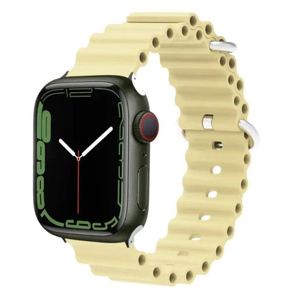 Apple Watch Silicone Band With Metal Connector 41/40/38mm