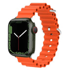 For Apple Watch Series 8&7 41mm / SE 2&6&SE&5&4 40mm / 3&2&1 38mm / Orange