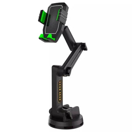 Truck Phone Mount With Long Arm For Dash And Windshield Use - adjustable suction cup phone holder for trucks, buses, excavators and cranes