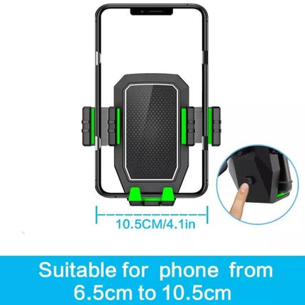 Truck Phone Mount With Long Arm For Dash And Windshield Use - adjustable 10.5cm holder with 110mm suction cup for trucks, buses, excavators