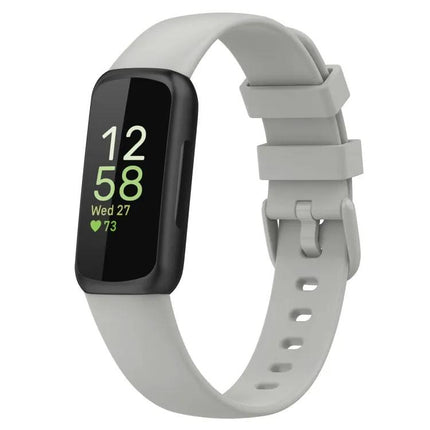 Fitbit Inspire 3 Silicone Watch Band Solid Color Sizes L S