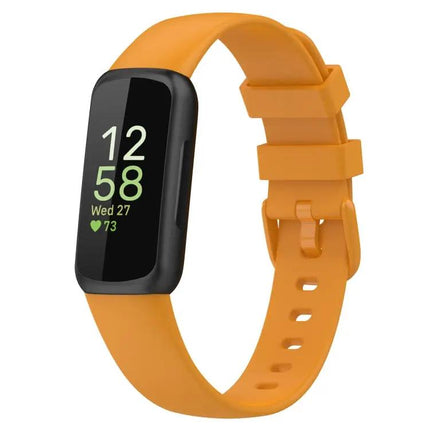 Fitbit Inspire 3 Silicone Watch Band Solid Color Sizes L S