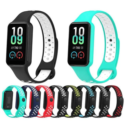 Amazfit Band 7 Silicone Strap Two-Color Breathable Loop