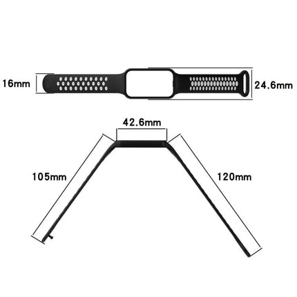 Amazfit Band 7 Silicone Strap Two-Color Breathable Loop