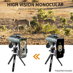 KF33.008 Telescopio monocular compacto impermeable IP68 con prisma BAK4 de K&amp;F Concept