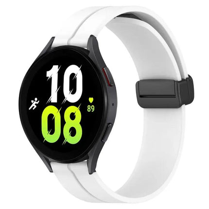 20mm Silicone Magnetic Clasp Band For Galaxy Watch 5 44/40mm