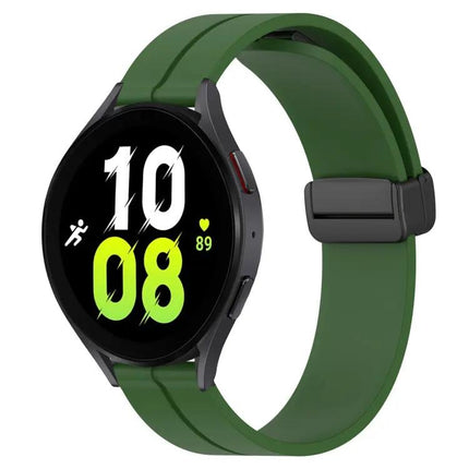 20mm Silicone Magnetic Clasp Band For Galaxy Watch 5 44/40mm