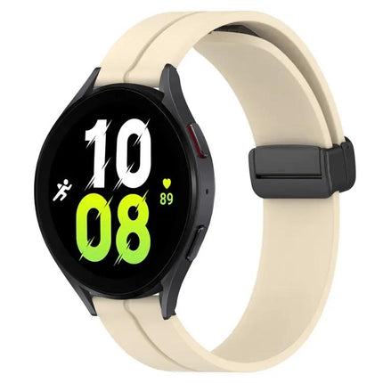 20mm Silicone Magnetic Clasp Band For Galaxy Watch 5 44/40mm