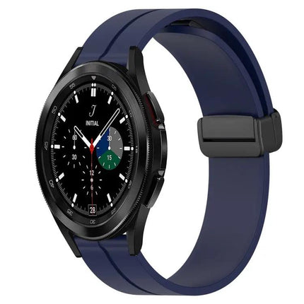 20mm Silicone Magnetic Clasp Watch Band For Galaxy Watch4