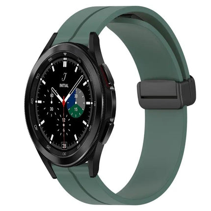 20mm Silicone Magnetic Clasp Watch Band For Samsung