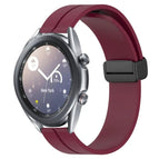 For Samsung Galaxy Watch3 45mm / Wine Red