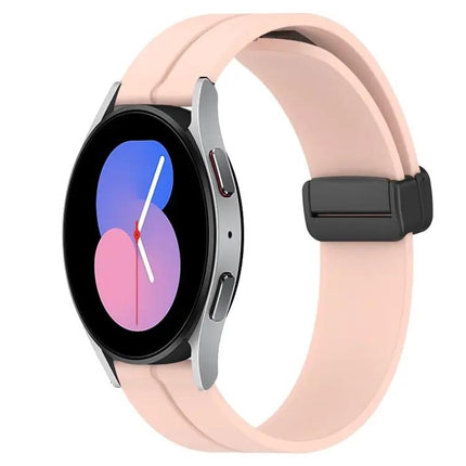 22mm Silicone Magnetic Clasp Band For Galaxy Watch 45/46mm