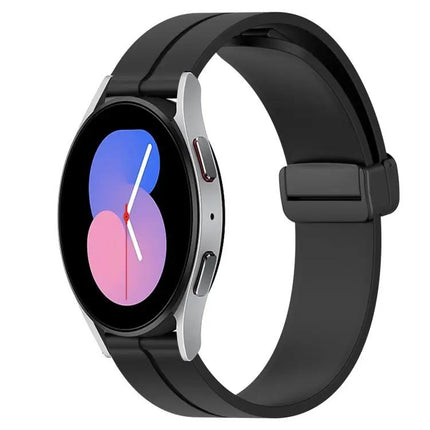 22mm Silicone Magnetic Clasp Band For Galaxy Watch 45/46mm