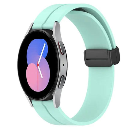22mm Silicone Magnetic Clasp Band For Galaxy Watch 45/46mm