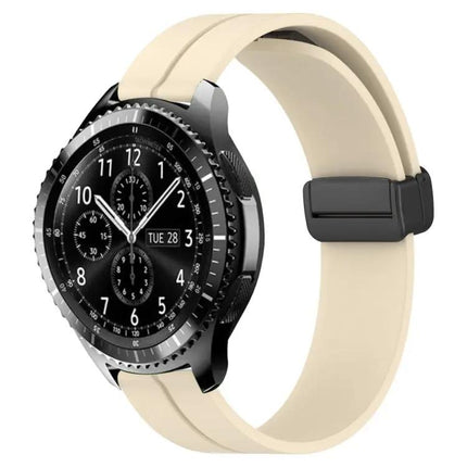 22mm Silicone Watch Band Magnetic Clasp for Samsung Gear S3