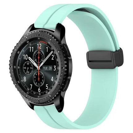 22mm Silicone Watch Band Magnetic Clasp for Samsung Gear S3