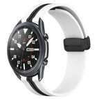 For Samsung Galaxy Watch3 45mm / White+Black