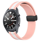 For Samsung Galaxy Watch3 45mm / Pink+White