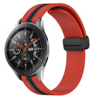 For Samsung Galaxy Watch 46mm / Red+Black
