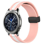 For Samsung Gear S3 Classic / Pink+White